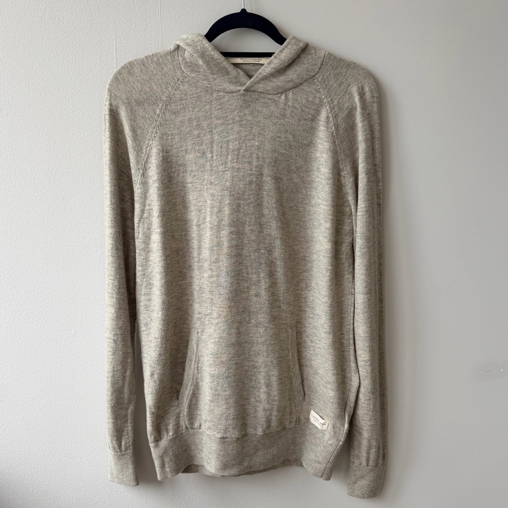Scotch & Soda Men’s 100% Wool Sweatshirt